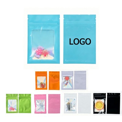 Mylar Holographic Resealable Bags