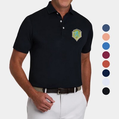 Holderness & Bourne® The Macdonald Men's UPF 50+ Polo Shirt