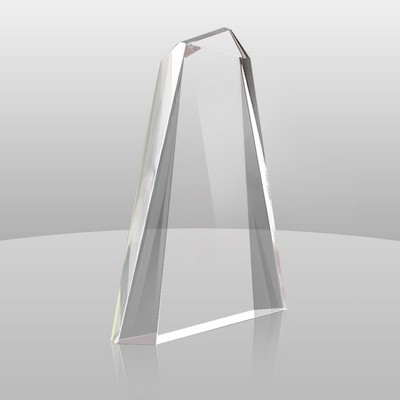 Clear Pinnacle Award II (5 1/2"x5"x1")