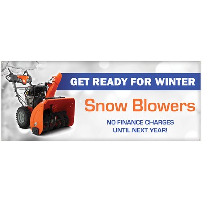 4' x 10' Digitally Printed Custom Vinyl Banners