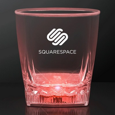 Color Change LED Whiskey Rocks Glass - BLANK