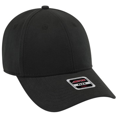OTTO Brushed Stretchable Bull Denim "OTTO FLEX" 6 Panel Low Profile Baseball Cap