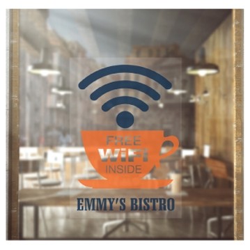 Full Color Clear Window Decal (12"x12")