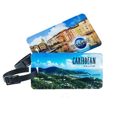 ABS UltraWhite Luggage Tag