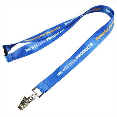 1/2" Safety Breakaway Premium Nylon Lanyard