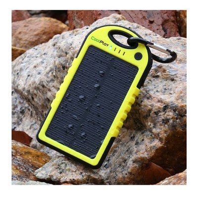 Sun City 4000mAh Solar Power Bank - UL Listed