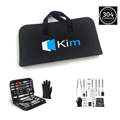 25 Piece Barbecue Set