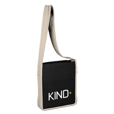 Color Canvas Sling Bag - 12" x 15" x 3"