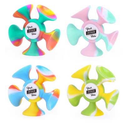 Silicone Spinner Pop Sucker Dart