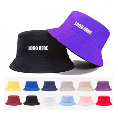 100% Cotton Bucket Cap