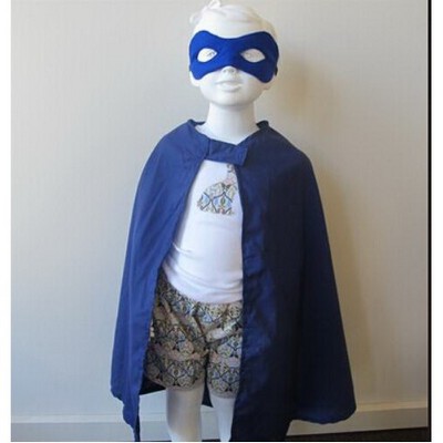 Super Hero Cape & Zorro Style Mask