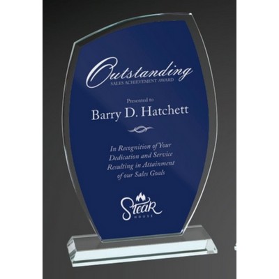 Azure Sail Glass Award, 7 1/4"
