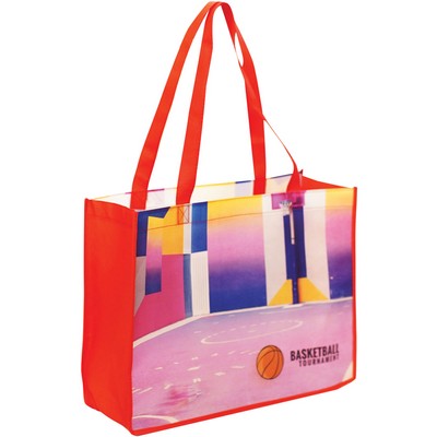 Laminated PP Non Woven Grocery Tote Bag