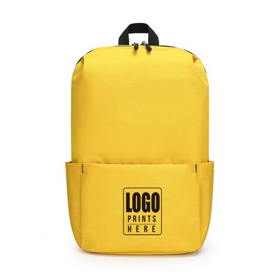 Classical Solid Color Laptop Backpack
