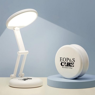 Battery Operated Lamp Small Desk Lamp Foldable & Portable Light , Rechargeable Lamp Wireless Lamp