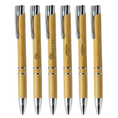 Click Action Bamboo Pen