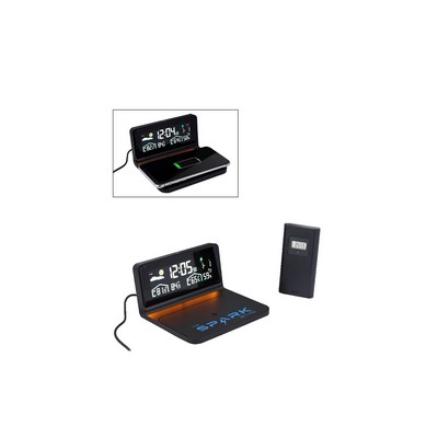 Digital Weather Station and Wireless Charger