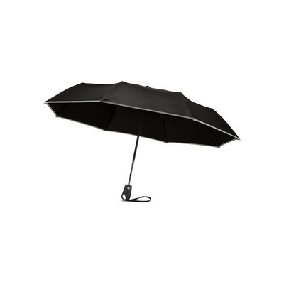 Auto-Open Umbrella With Reflective Trim