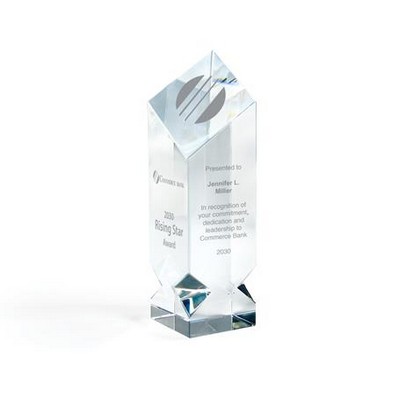Optic Crystal Diamond Tower (Medium)
