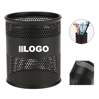 Metal Mesh Pen Holder