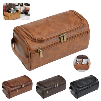 Leather Toiletry Bag