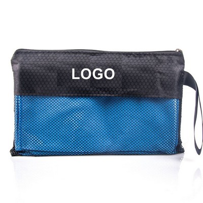 Microfiber Beach Towel Pouch