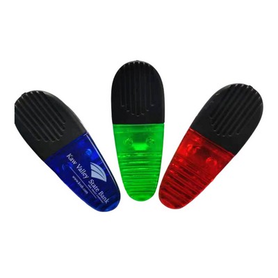 Plastic Fridge Magnetic Memo Paper Clip