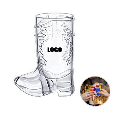 1OZ Cowboy Boot Glasses