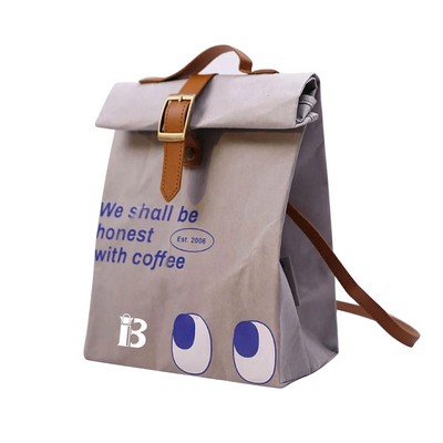 Portable Tyvek Paper Crossbody Bag