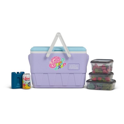 Igloo® Retro Picnic Basket 25 Qt. Cooler