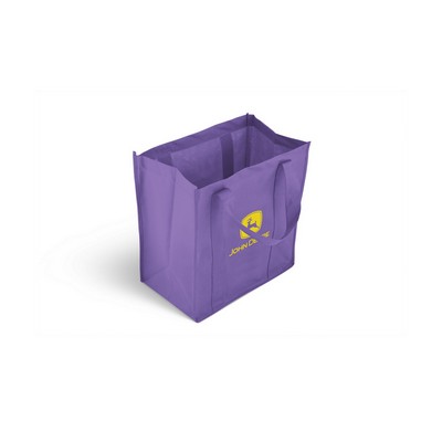 Small Non-Woven Grocery Tote Bag w/ 1-Day Rush Service