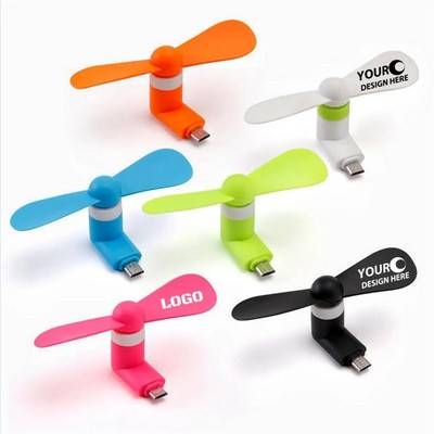 3" 1 Mini USB Phone Fan