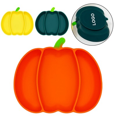 Pumpkin Shaped Kid Plate