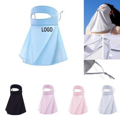 Full-Face Breathable Uv Protection Sunscreen Mask