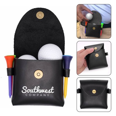 PU Leather Golf Fanny Pack