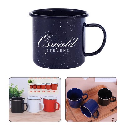 12oz Enameled Mug with Handle