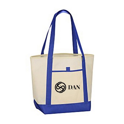 Set sail boat tote