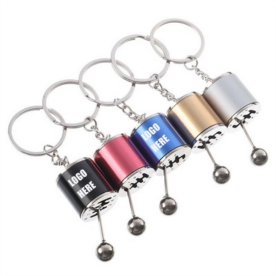Car Gear Keychain