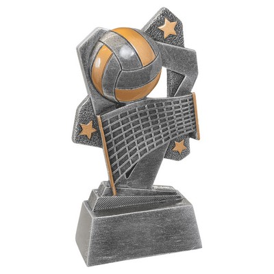 Volleyball Triumph Resin Award - 6 1/2"