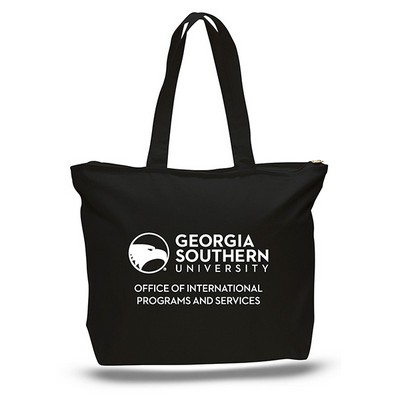 Zipper Tote Bag ( 20" X 15" X 5 )