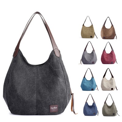Canvas Shoulder Bag