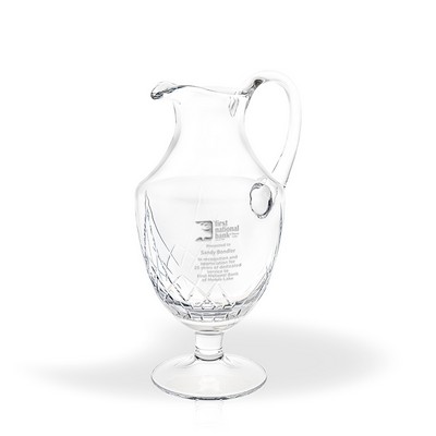 Ophelia Crystal Pitcher - Medium