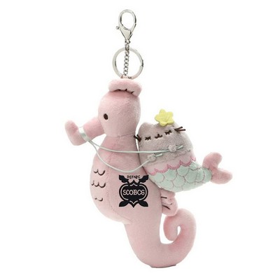 5" Plush Hippocampus Keychain Bag Pendant