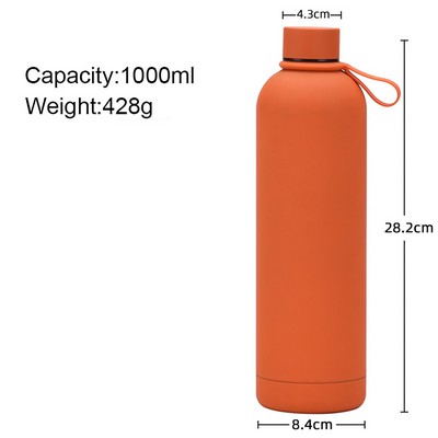 32oz Double-Wall Stainless Steel Water Bottle