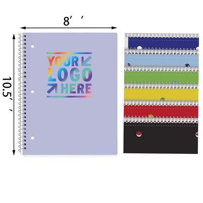 140 Lined Pages Spiral Notebook
