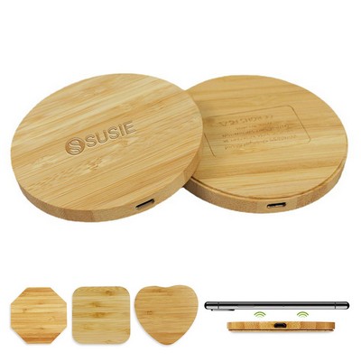 Wooden Wireless Charger Power Bank