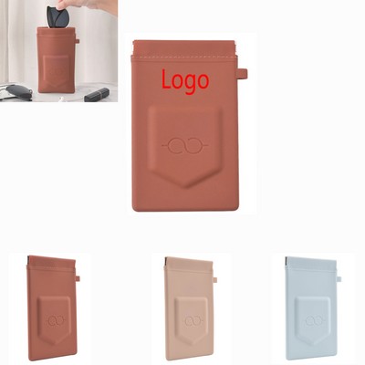 Portable Silicone Sunglasses Case & Storage Bag