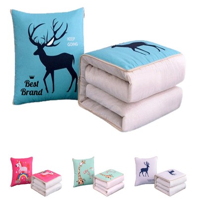 2-in-1 Pillow Blanket