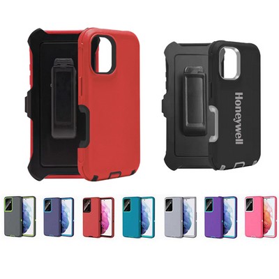 iBank® Shockproof Case compatible with Galaxy S25 Case + Screen Protector
