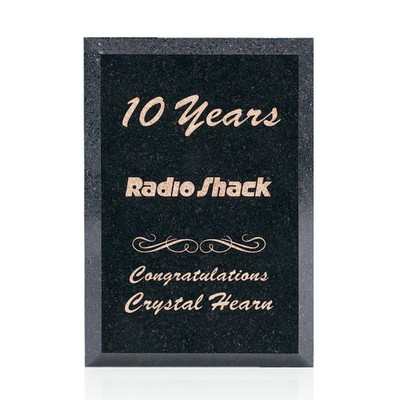 Granite Plaque - Black